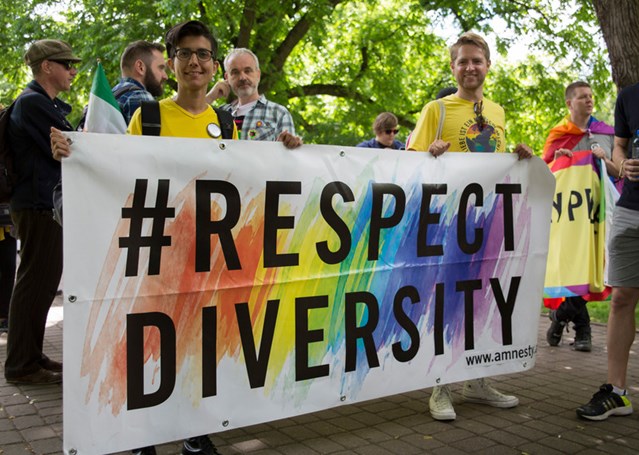 EuroPride in Riga, Latvia, June 2015. © Amnesty International