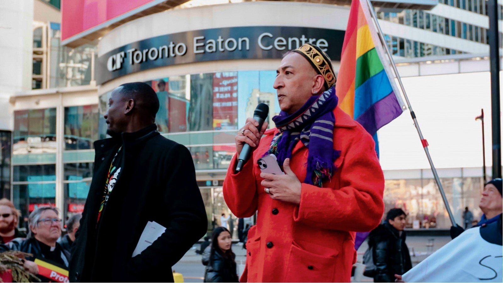 Toronto Solidarity Protest against Uganda’s ‘Anti-Homosexuality Bill’ - March 2023 Photos by: Brayo Bryans