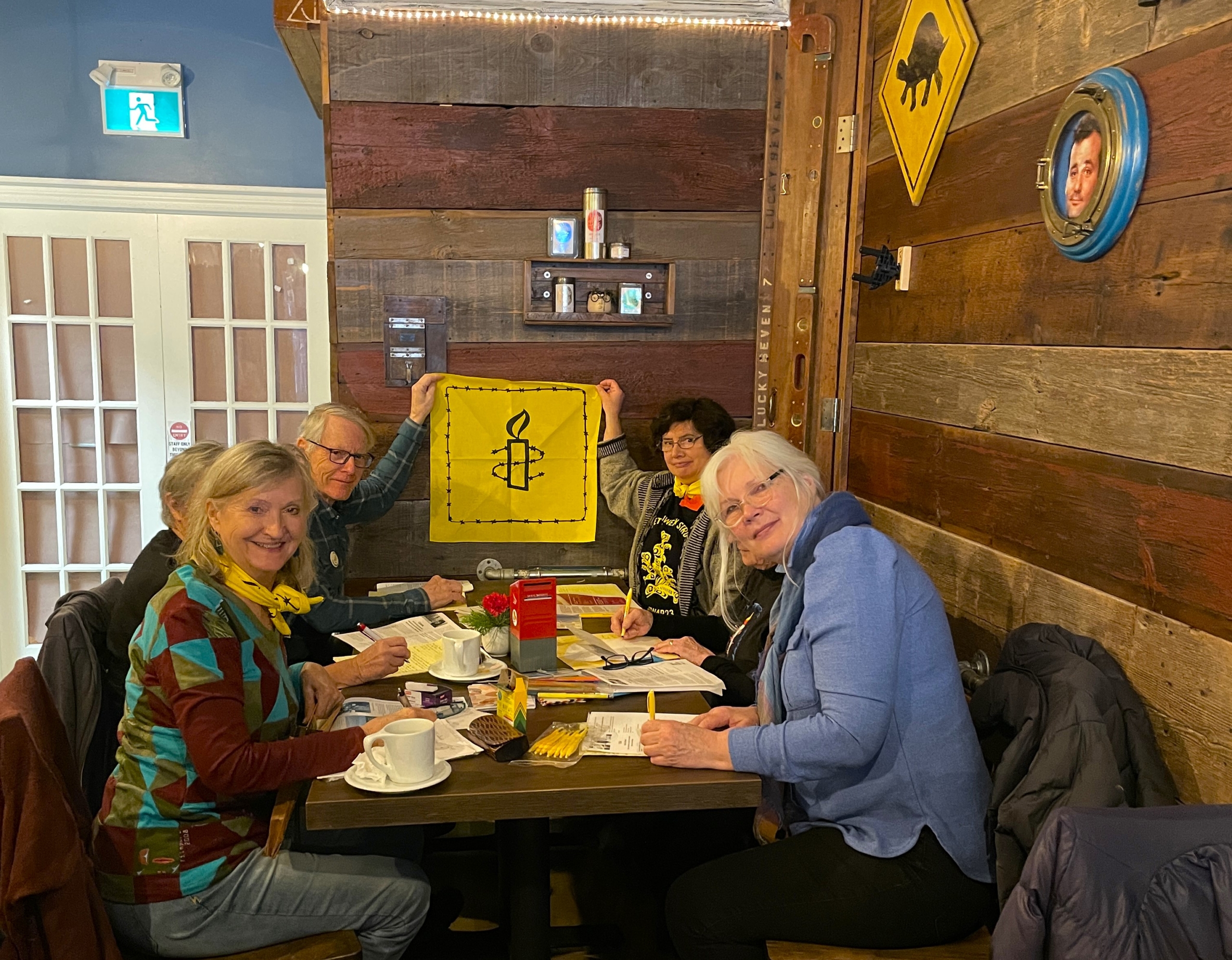 write for rights event in St Marys London ON