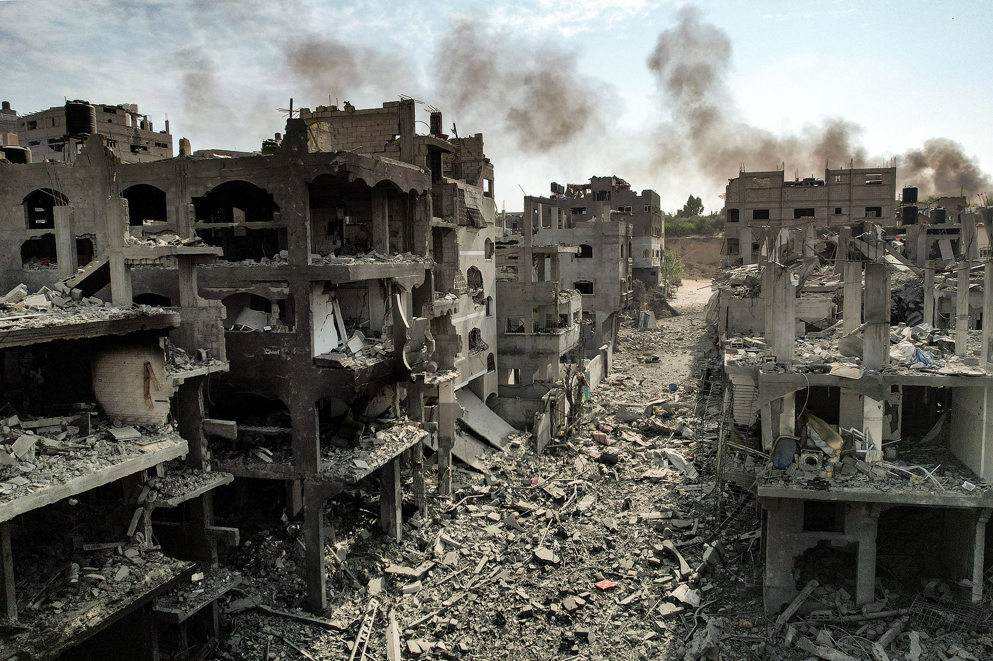Destruction in Gaza