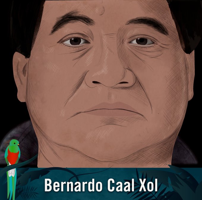 Face of Bernardo Caal