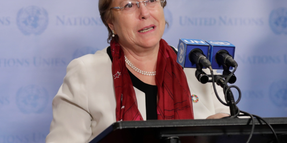 UN High Commissioner for Human Rights, Michelle Bachelet (Getty Images)