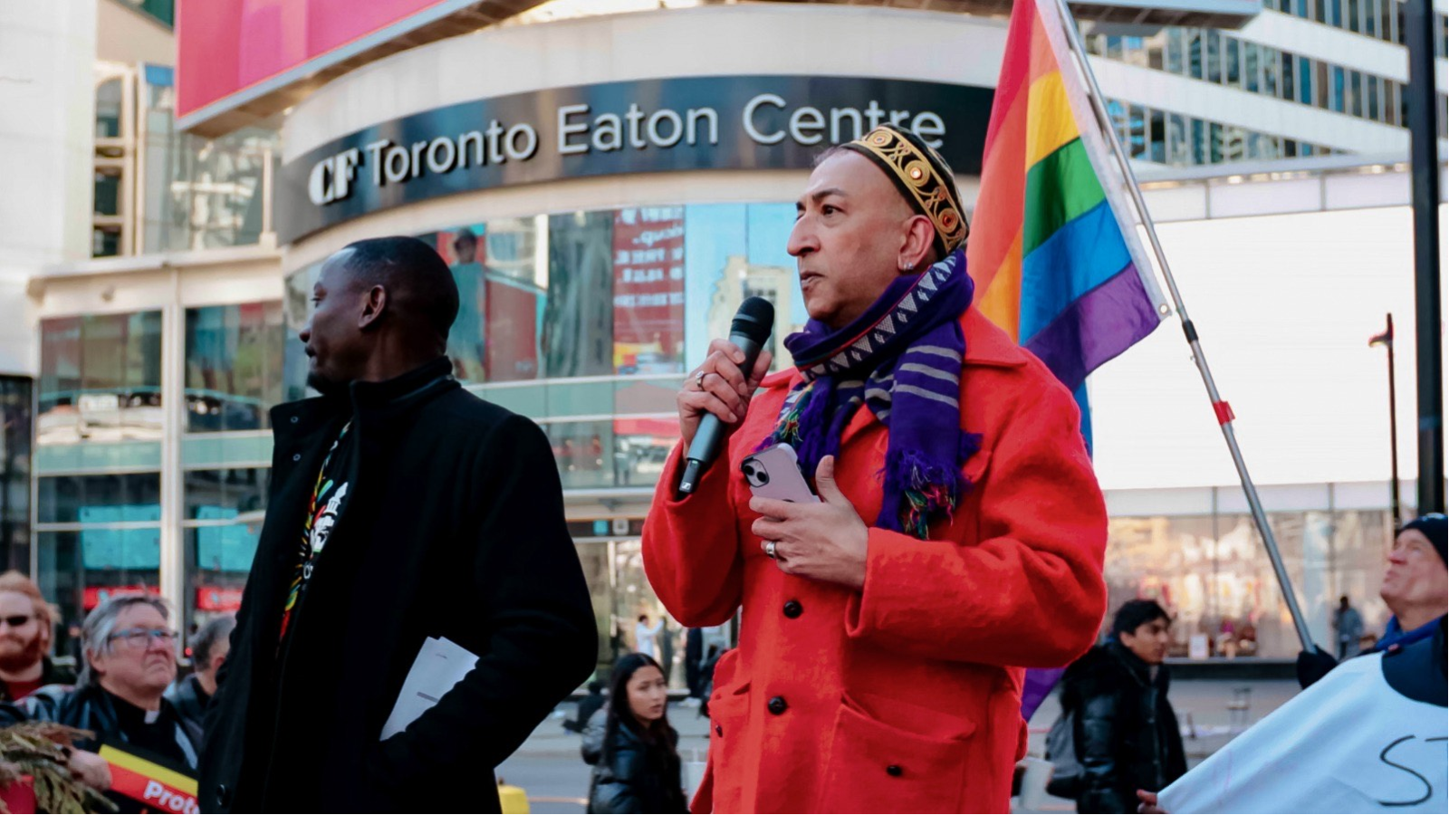 Toronto Solidarity Protest against Uganda’s ‘Anti-Homosexuality Bill’ - March 2023 Photos by: Brayo Bryans
