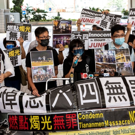 Human rights lawyer and China’s labour rights advocate Chow Hang-tung, currently imprisoned, was charged for “inciting subversion” under the new National Security Law on 9 September 2021 and faces potential 10 years’ imprisonment. Photo: Alex Chan