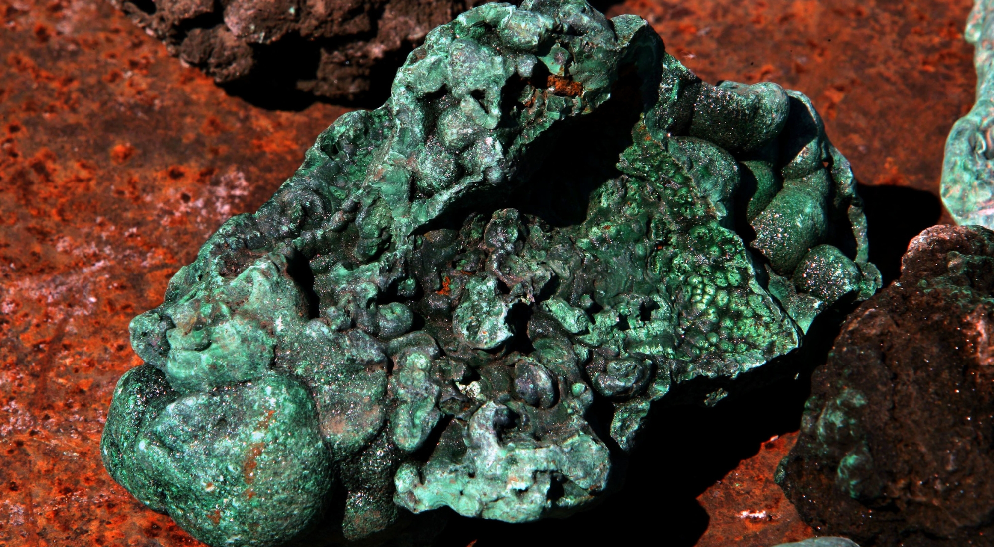 A piece of copper. The DRC is potentially one of the richest mining countries in Africa. The copper, cobalt and diamond mining industries have the potential to be the largest on the continent, while the gold mining industry also has excellent potential. The DRC's main copper and cobalt interests are dominated by Gecamines, the state-owned mining giant. (Photo by Olivier Polet/Corbis via Getty Images)