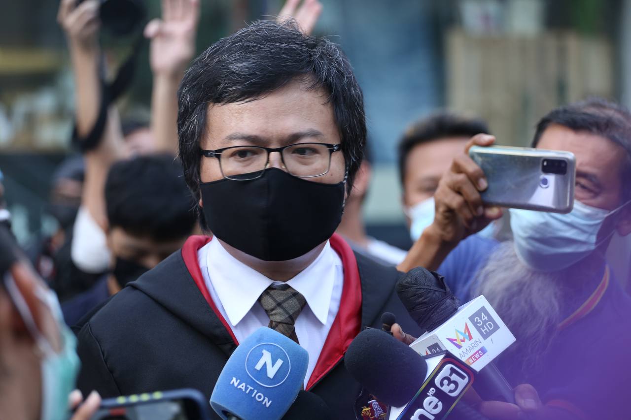 Photograph of Anon Nampa, human rights defender imprisoned in Thailand