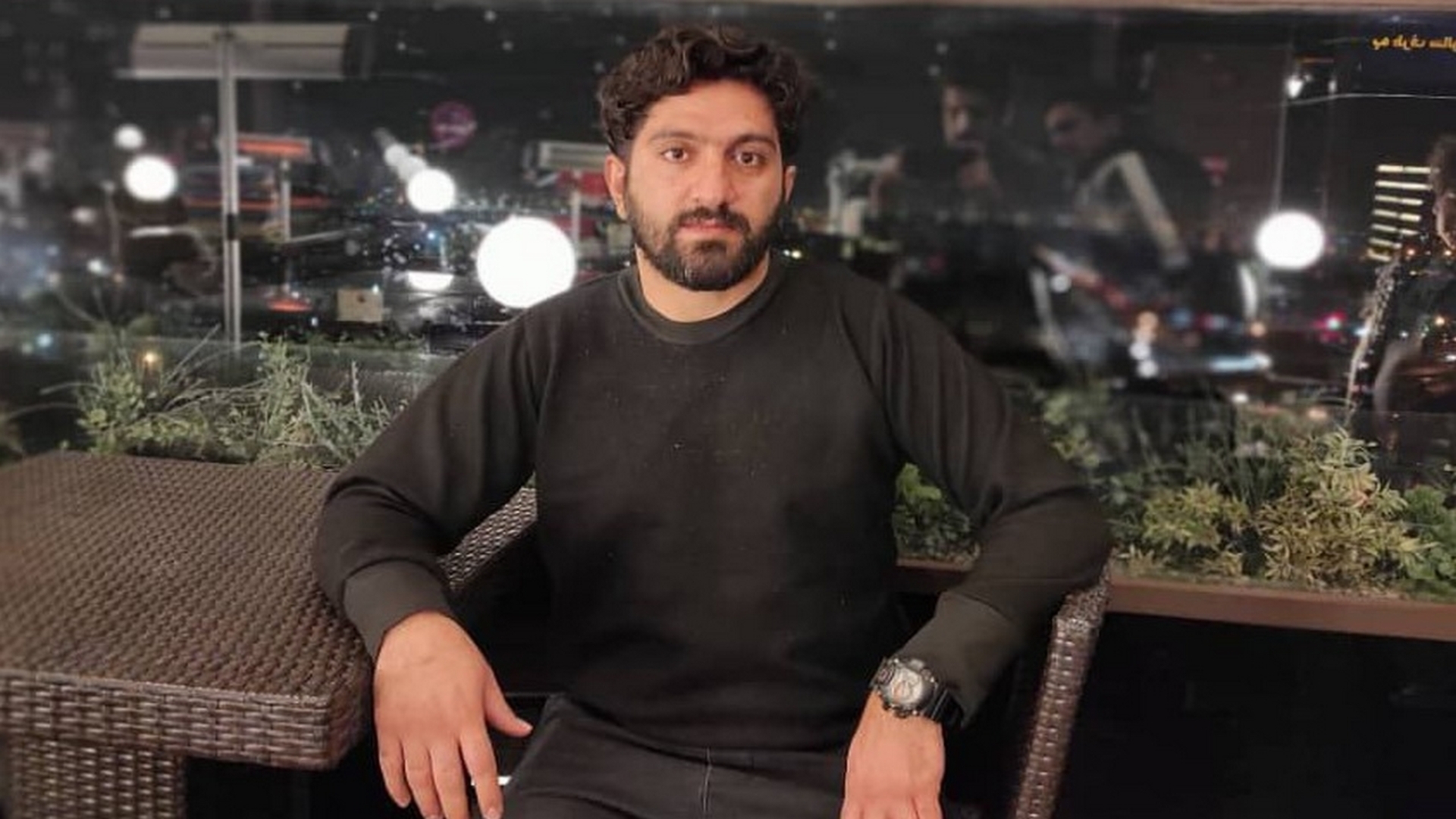Reza (Gholamreza) Rasaei, aged 34