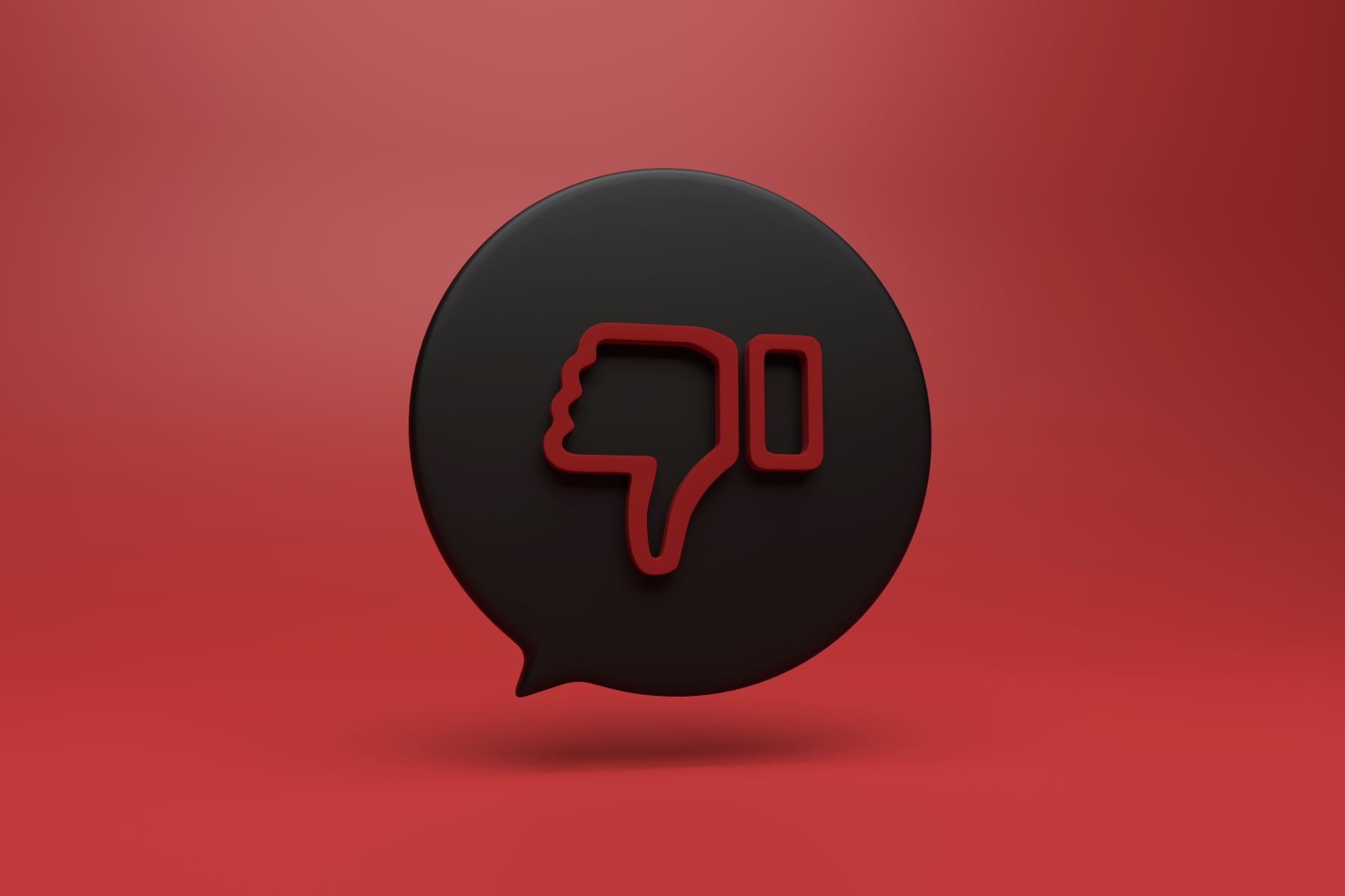 Meta thumb down @Getty Images/ iStockphoto
