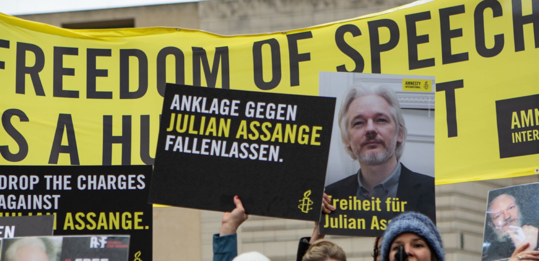 Julian Assange released ©Amnesty International