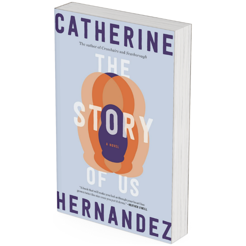 Cover of The Story of Us by Catherine Hernandez, Amnesty Book Club 2024 selection