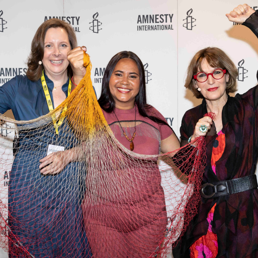 Yuly Velasquez wins amnesty award