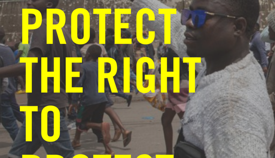 Protect the Protest in Mozambique Graphic by Amnesty International