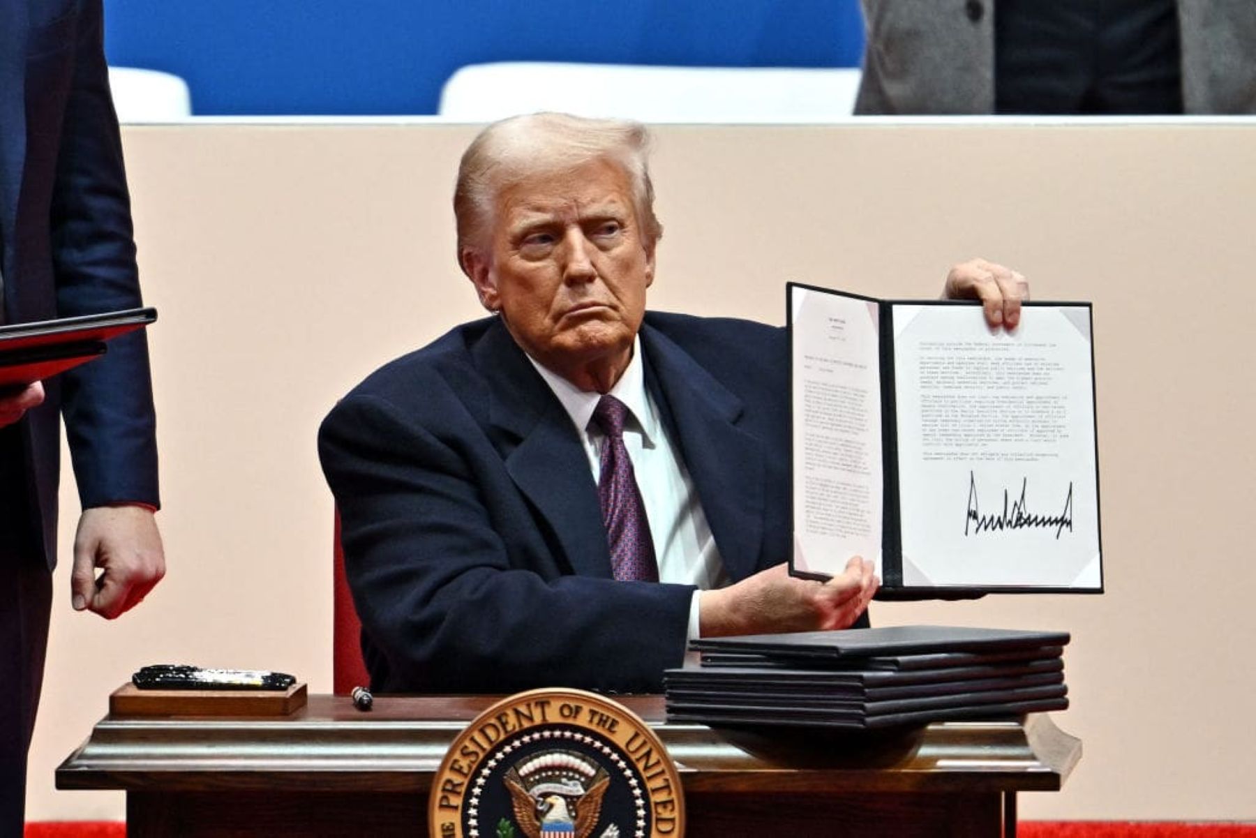 image of President Trump by ANGELA WEISS/AFP via Getty Images