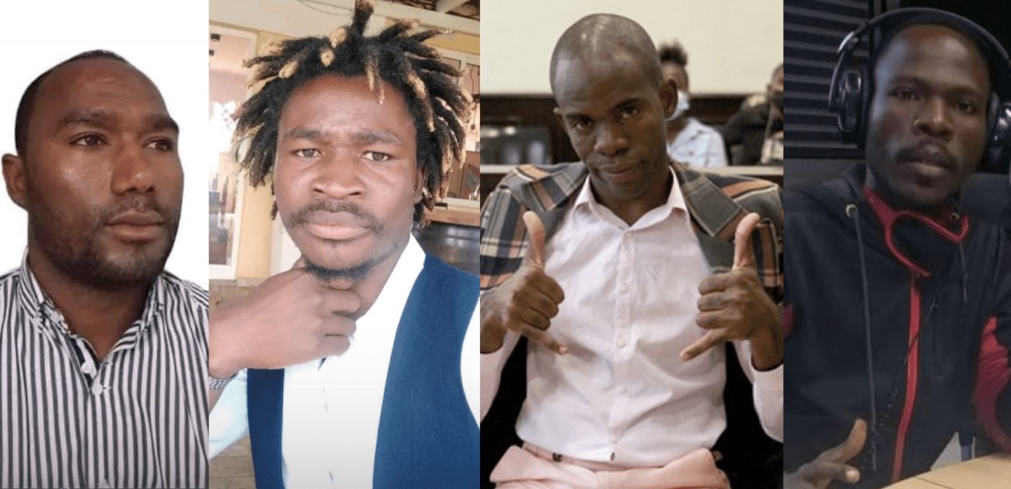 Adolfo Campos, Hermenegildo Victor José, Gilson Morreira, Abraão Pedro Santos. © Private