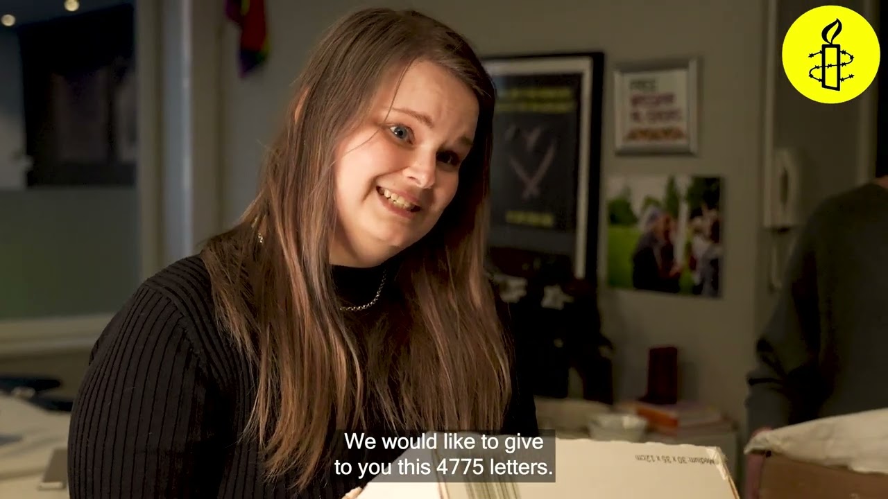 Netsai Marova Opens Letters