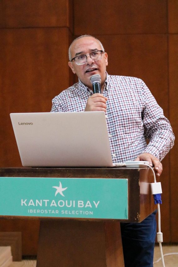 Abderrazek Krimi, one of the leaders of the CTR (Tunisian Council for Refugees)