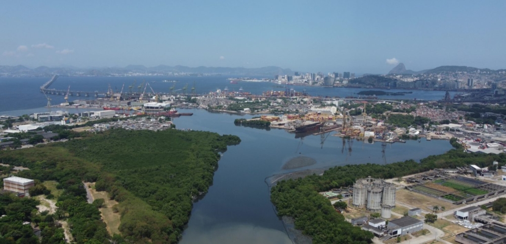 Birds eye view of a city