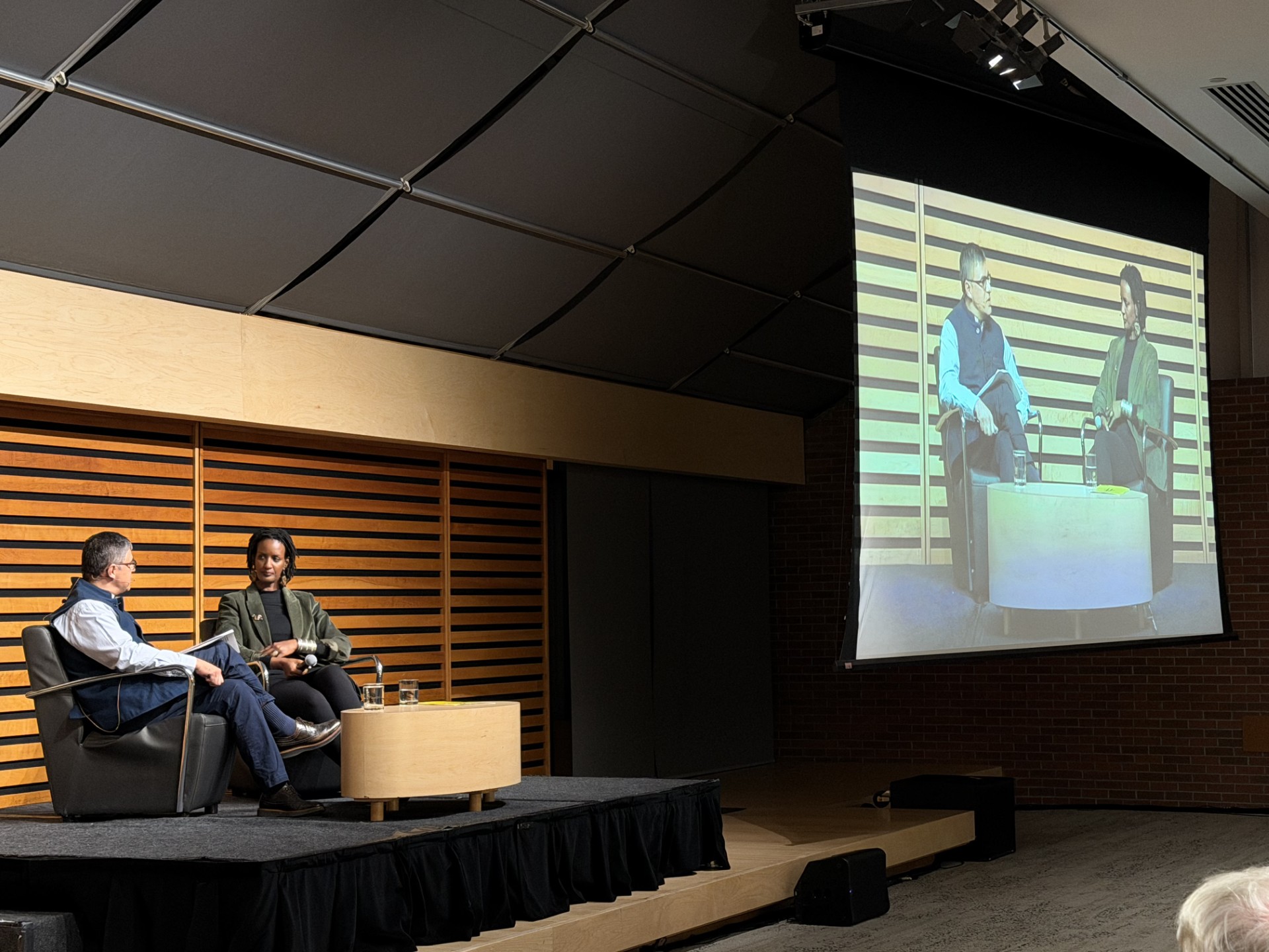 Ketty Nivyabandi in conversation with Sanjay Ruparelia at Toronto Reference Library