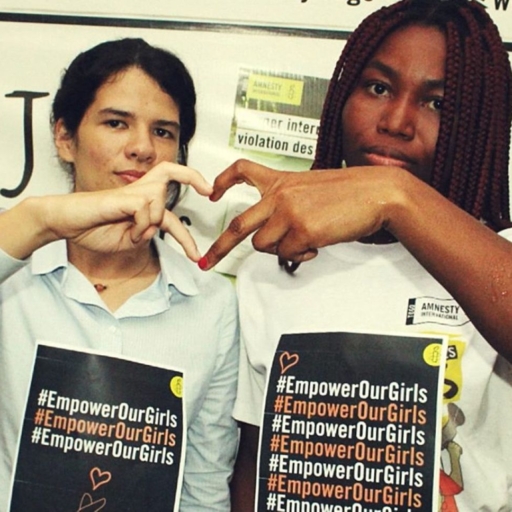 Empower Our Girls banner © Amnesty International