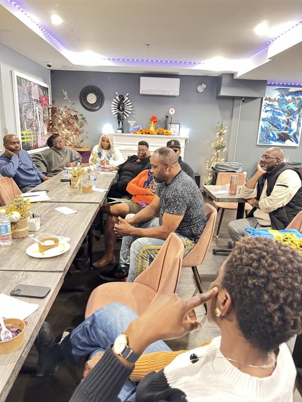 Photo: Amnesty International’s listening Session with community leaders in Preston town 