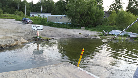 Landing at the Shoal Lake # 40 reserve